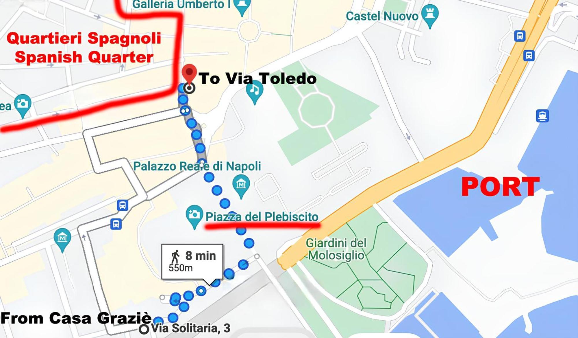 Apartament Casa Grazie Neapol Zewnętrze zdjęcie